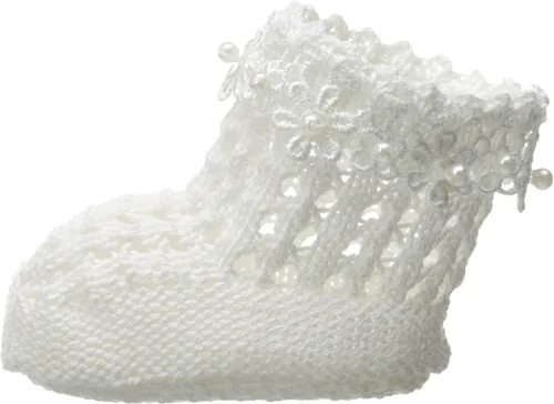 Vista 6 de Jefferies Socks Botín Daisy Pearl para bebé niña bebé