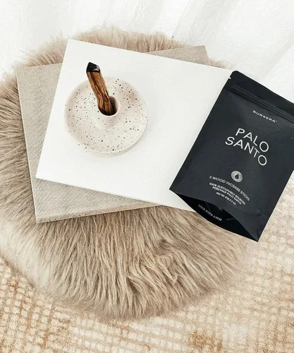 Vista 2 de Bursera Palitos de Palo Santo, árbol plantado con cada pedido, 100% natural, ético y sostenible, paquete de 5 varillas de incienso auténticas