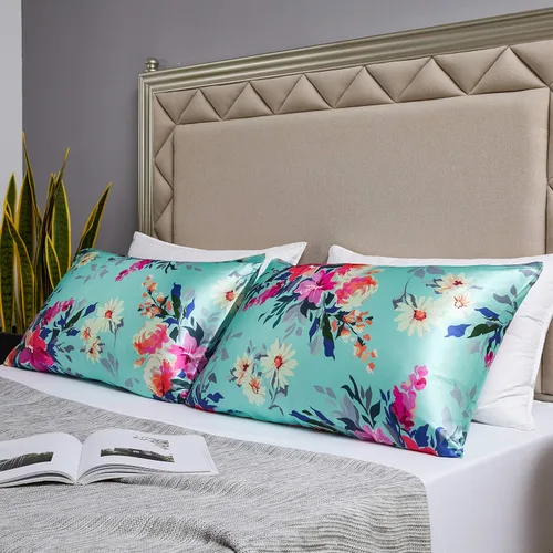 Vista 63 de MR&HM - Funda de almohada de satén
