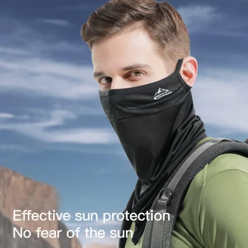 Vista 4 de Máscara facial de verano para motocicleta de hielo frío para hombre pasamontañas pañuelo para la cabeza para correr ciclismo pesca al aire libre