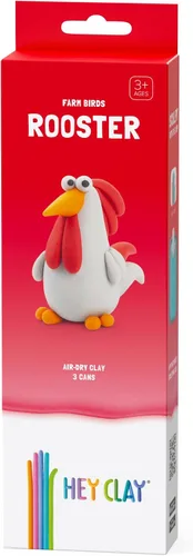 Vista 9 de HEY CLAY Forest Animals - Claymate Bear - Kit de arcilla seca al aire con 3 latas y herramientas de escultura con divertidas instrucciones