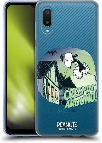 Vista 124 de Head Case Designs Funda de gel Spooktacular con licencia oficial de Peanuts Linus y Snoopy [protección de grado militar] compatible con Google Pixel
