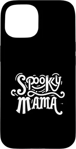 Vista 6 de Spooky Mama Halloween Mom Season Bat Mommy Parent Case for iPhone 16
