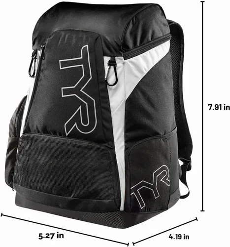 Vista 9 de TYR Mochila Alliance unisex para adultos Negro/Negro