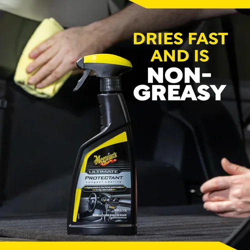 Vista 7 de Kit de limpieza para el interior del automóvil Meguiar's, Protector de interior Exterior & Interior Protectant with UV Clear Coat Technology