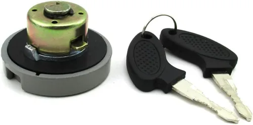 Vista 5 de DJ-Motor Tapa de combustible de gas con cerradura para tanque de metal 50cc 70cc 90cc 110cc 125cc 140cc 150cc 200cc 250cc ATV Quad Go Kart Bike