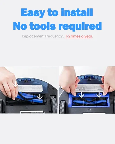 Vista 8 de BBT BAMBOOST Repuesto de cepillo de rodillo para Eufy G32, G30, 15C, G35+, G40+, G40 Hybrid+, Eufy 11S, Eufy 11S Max, Eufy RoboVac 25C, G30 Hybrid