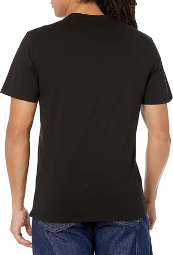 Vista 2 de Karl Lagerfeld Paris Camiseta sólida para hombre con bolsillo en el pecho
