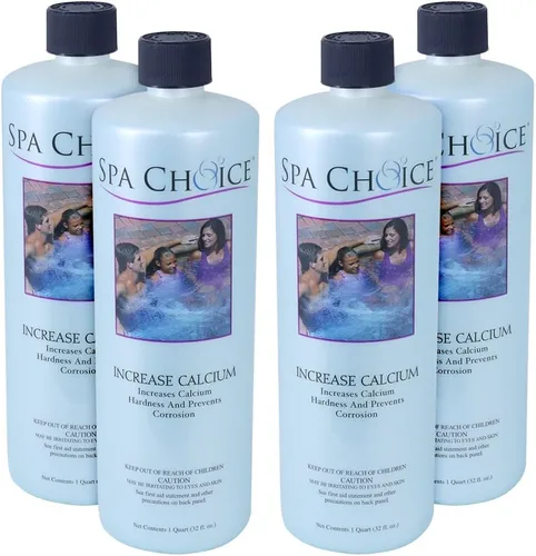 Vista 5 de SpaChoice 1-Quart Premium Increase Calcium, Liquid Calcium Hardness Increaser Hot Tub, Made in USA