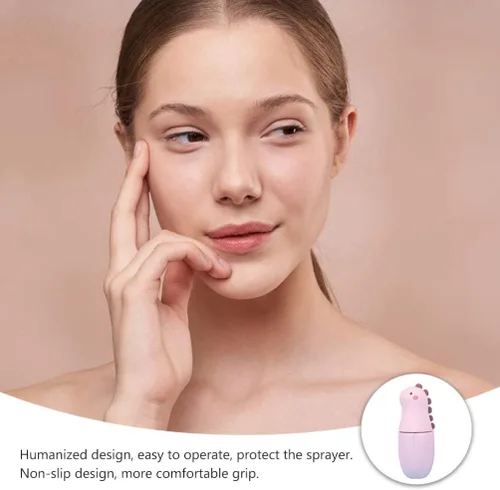 Vista 8 de Healifty Mini humidificador facial facial Mister Ionic Face Humidifier Diseño de dibujos animados Portátil Carga USB Piel Hidratante para Viajes
