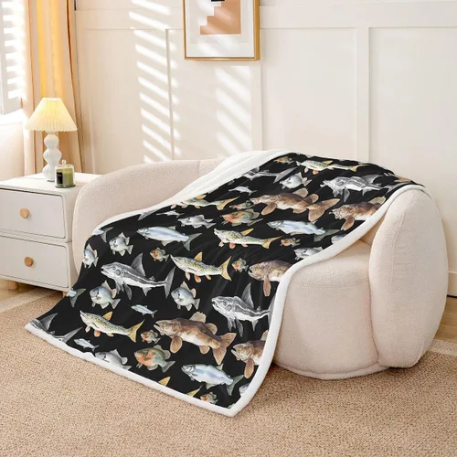 Vista 25 de Erosebridal Rooster Fleece Throw Blanket 40"x50" for Bedroom Living Rooms Sofa Couch,Chicken Farmhouse Sherpa Blanket,Wildflower Fuzzy Plush