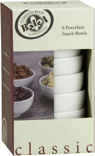 Vista 5 de BIA Cordon Bleu Tazones de porcelana para salsa, tamaño único, blanco (900155S4SIOC)