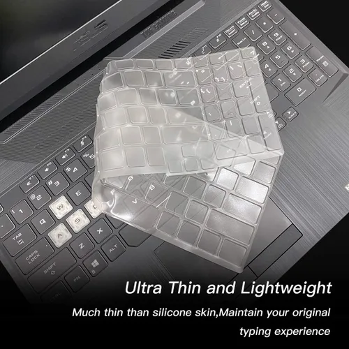 Vista 3 de Funda de teclado para portátil ASUS TUF Gaming F17 2021 TUF706HM FX706LI-ES53 ASUS TUF Gaming F15 FX506LH TUF506HM ASUS TUF Gaming Protector de piel