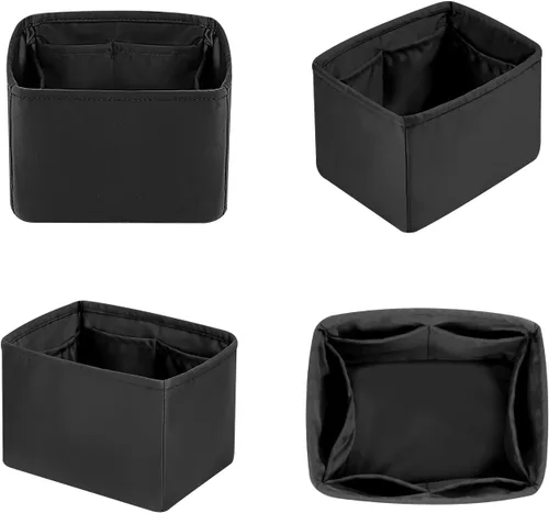 Vista 4 de KINGS IN BAG Organizador para bolsas de mano y bolsas de mano, bolsas de lujo con satén sedoso, se adapta a bolsas de Picotin 1822, ligeras para uso