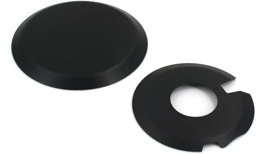 Vista 4 de AnXin Juego de protectores de cubierta del embrague del motor para DRZ400 DRZ400S DRZ400SM DRZ400E KLX400, juego de salvamotores de aleación de Negro