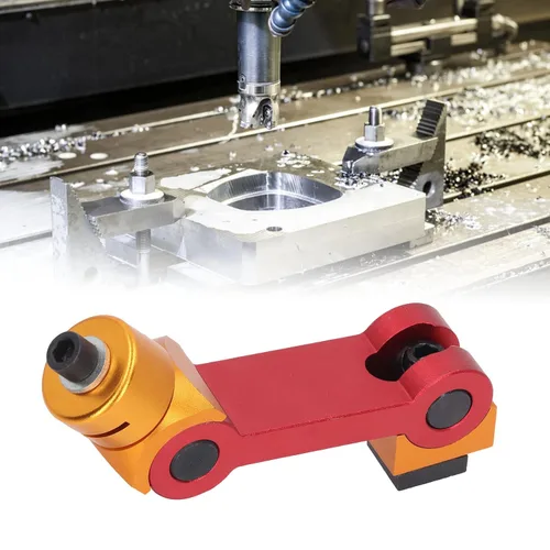 Vista 7 de Localizador de parada de tornillo de banco ajustable para pieza de trabajo de ranura CNC T, molino de posicionamiento preciso molino de tornillo