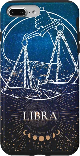 Vista 12 de Estuche para iPhone 12 mini Libra signo del zodiaco Astrología Amante Regalos de cumpleaños SHSN