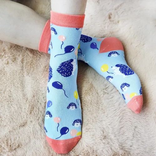 Vista 4 de Jeasona Calcetines divertidos para mujer lindos animales divertidos y divertidos regalos de algodón