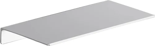 Vista 30 de Danpoo Pequeño estante flotante para almacenamiento en la pared, mini estante de exhibición para coleccionables, estante de pared de metal para Negro