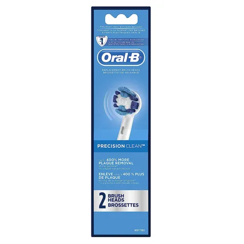 Vista 2 de Oral-B Precision Clean - Juego de 2 cabezales de cepillo de dientes eléctrico Oral-B