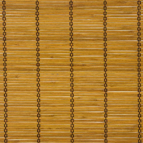 Vista 37 de LazBlinds - Cortinas romanas de bambú personalizadas sin cordón, tratamiento de ventana con filtro de luz, persianas enrollables de bambú retro