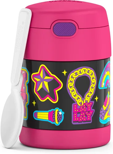 Vista 41 de THERMOS FUNTAINER - Tarro de comida para niños con cuchara, 10 onzas, Baby Shark