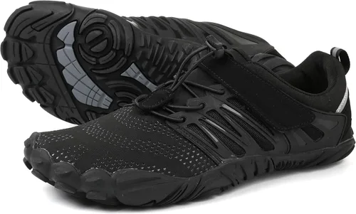 Vista 2 de WHITIN - Tenis minimalistas todoterreno para hombre, con puntera ancha, inspirados en los pies descalzos
