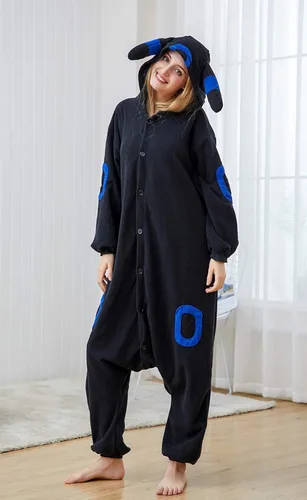 Vista 3 de Comfy New Disfraz de anime, pijama de anime, pijama de Halloween para adulto