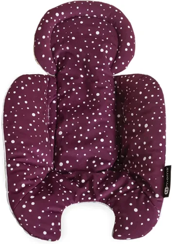 Vista 13 de Inserto para bebé 4moms RockaRoo y MamaRoo, lavable a máquina, tela suave y de felpa, diseño reversible, gris oscuro