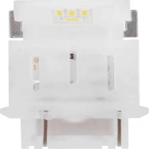 Vista 5 de SYLVANIA - Mini bombilla LED blanca 3457 - Bombillas LED brillantes, ideales para aplicaciones de freno, estacionamiento, cola y señal de giro.