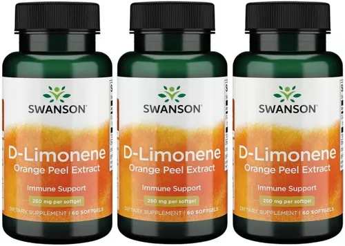 Vista 8 de Swanson Extracto de cáscara de naranja prensado en frío D-Limonene 250 miligramos 60 Sgels