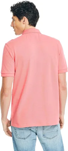 Vista 157 de Nautica playera polo clásica de mangas cortas, color sólido, para hombre