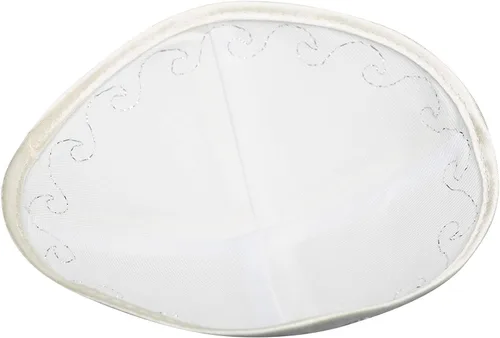 Vista 3 de Juego de gorro de satén para hombres y niños, hermoso, transpirable, cómodo, suave, Yamaka Kippa