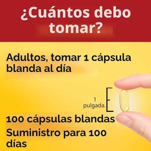 Vista 5 de Nature Made Aceite de pescado Omega 3, 1200 mg cápsulas blandas