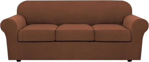 Vista 60 de H.VERSAILTEX Fundas de Sofá Elásticas para Cojines Fundas de Sofá para Muebles de Sala Fundas Protectoras