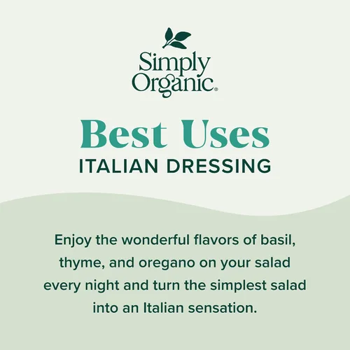 Vista 4 de Simply Organic Italian, certificado orgánico, sin gluten 0.7 oz