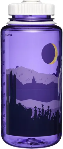 Vista 2 de Nalgene Sustain - Botella de agua de Tritan sin bisfenol A hecha con un 50 % de material derivado de restos de plástico, 32 fl oz, boca ancha