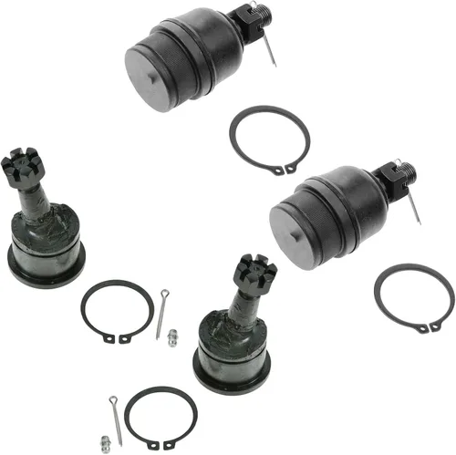 Vista 83 de TRQ Juego de juntas esféricas delanteras superior e inferior para lado del conductor y del pasajero Compatible con Acura TL 2009-2014 Acura TSX