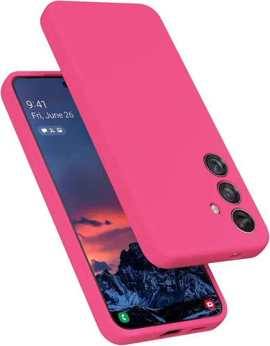 Vista 16 de Diseñado para Galaxy S24+Plus Carcasa, de silicona líquida, de gel, a prueba de golpes, con suave forro de microfibra, compatible con Galaxy S24