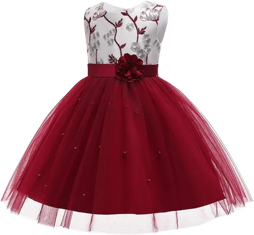 Vista 3 de COMISARA 3M-9T - Vestido de tutú para fiesta de cumpleaños, boda, fiesta