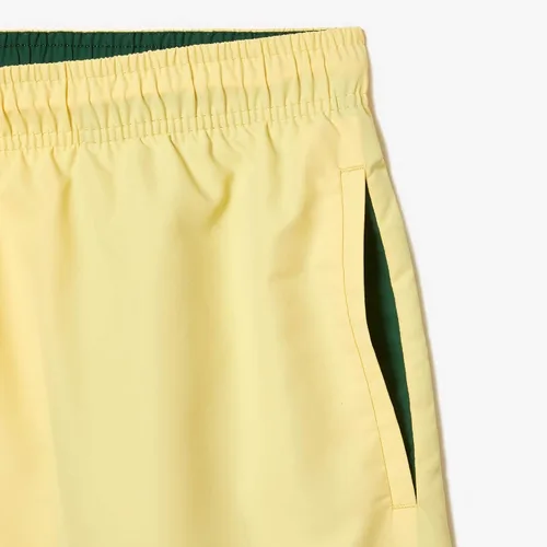 Vista 65 de Lacoste Bañador de secado rápido para hombre de 5.5 pulgadas