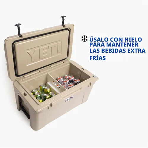Vista 4 de Above Sea Level Divisor de paquete de hielo compatible con enfriadores YETI – Elige tu tamaño (Tundra Haul, 35/45, 65, Roadie 32, 48/60) – Inserto