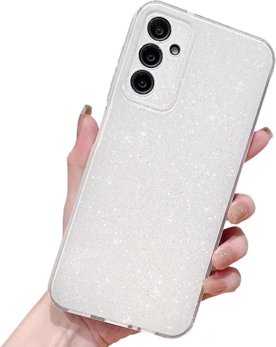 Vista 81 de MINSCOSE Funda compatible con Samsung Galaxy A14 5G, bonita funda delgada con purpurina fina, a prueba de golpes, de TPU para mujeres y niñas