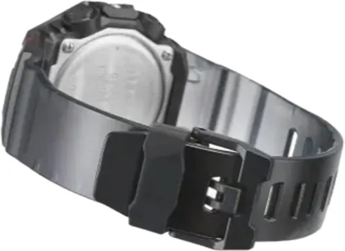 Vista 2 de Casio G-Shock GAB001G-1A - Reloj analógico digital para hombre, color negro transparente, claro negro, Toque