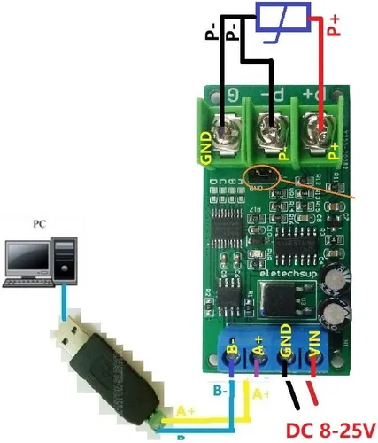 Vista 4 de PT100 Thermocouple RTD Sensor Tester with High-Quality Temperature Measurement IC -20-400 Celsius RS485 Modbus Rtu (1 PCS (A version 20-400C))