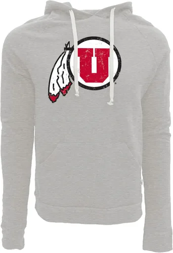 Vista 4 de Blue 84 NCAA - Sudadera con capucha de triple mezcla para hombre