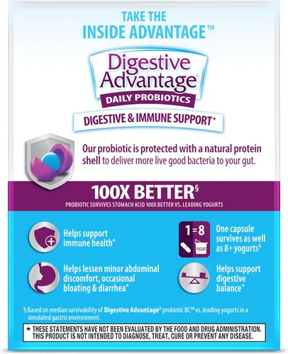 Vista 7 de Probióticos diarios en cápsulas Digestive Advantage, ASA-120, 1, 1