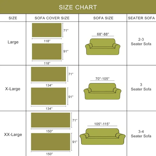 Vista 6 de ROOMLIFE Funda verde bohemia para sofá de 3 cojines, funda de sofá en forma de L para sofá seccional, funda reversible para perros, lavable