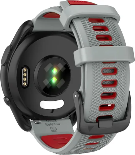 Vista 13 de OVERSTEP Correa de repuesto compatible con Garmin Forerunner 265, correas de reloj de liberación rápida de 0.866 in para Forerunner 255, Vivoactive