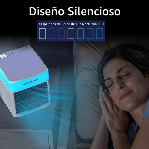 Vista 6 de Ontel Arctic Enfriador de aire personal, blanco